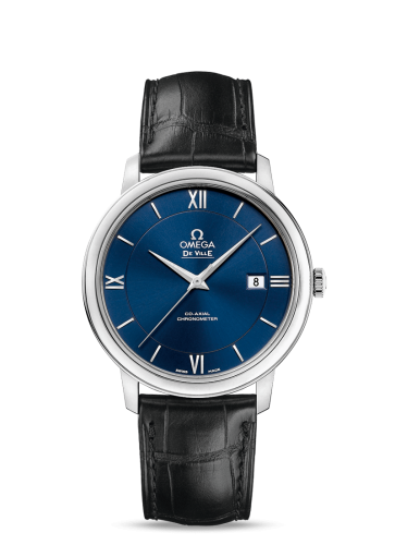 Omega De Ville Prestige Co-Axial 39.5 Stainless Steel / Blue